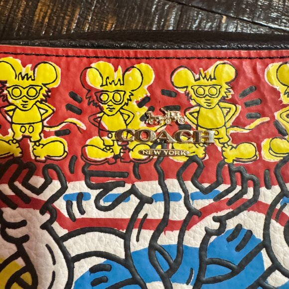 Coach Disney Mickey Mouse X KeithHaring Mini Camera Bag - Picture 3 of 11
